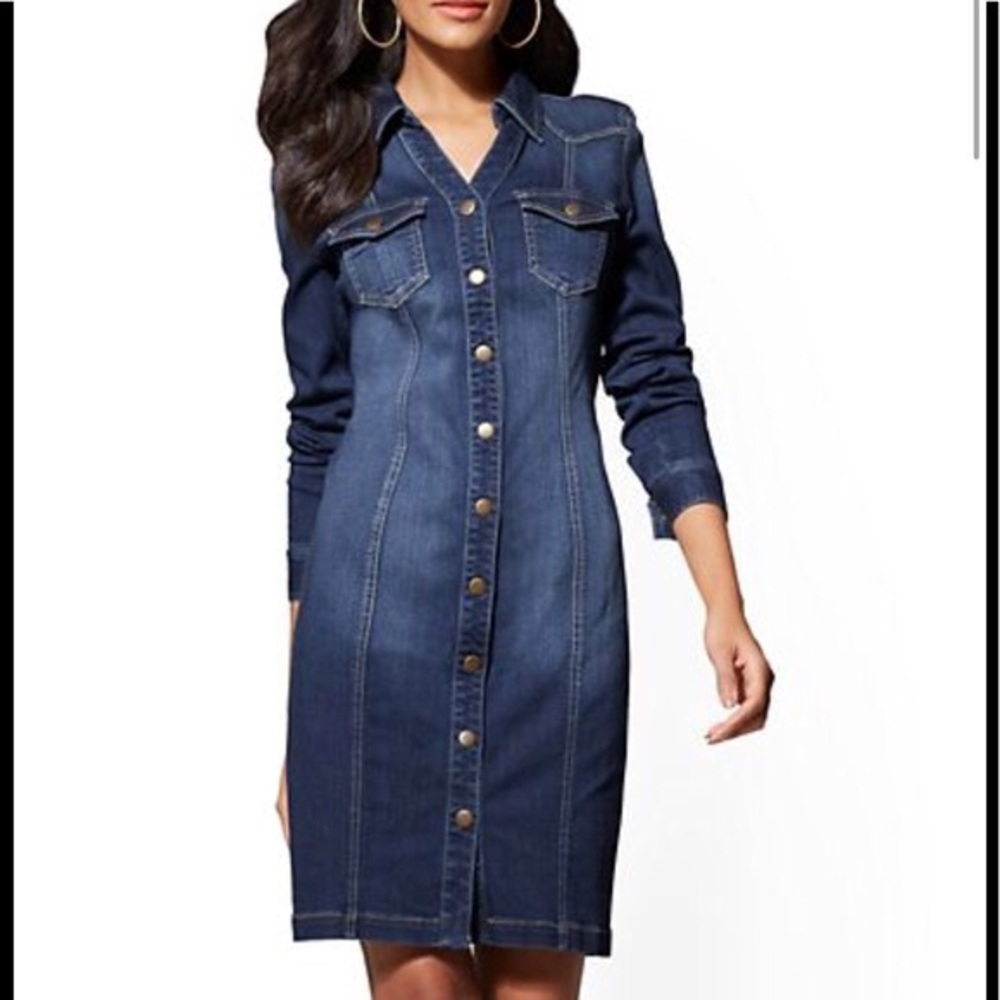 BRANDNEW!!! New York and Company denim dress